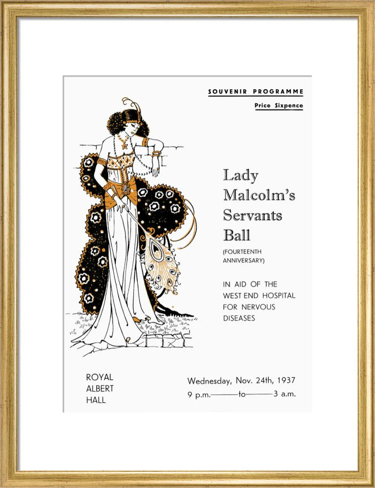 Lady Malcolm's Servants' Ball (Fourteenth Anniversary) Art Print - Image 11