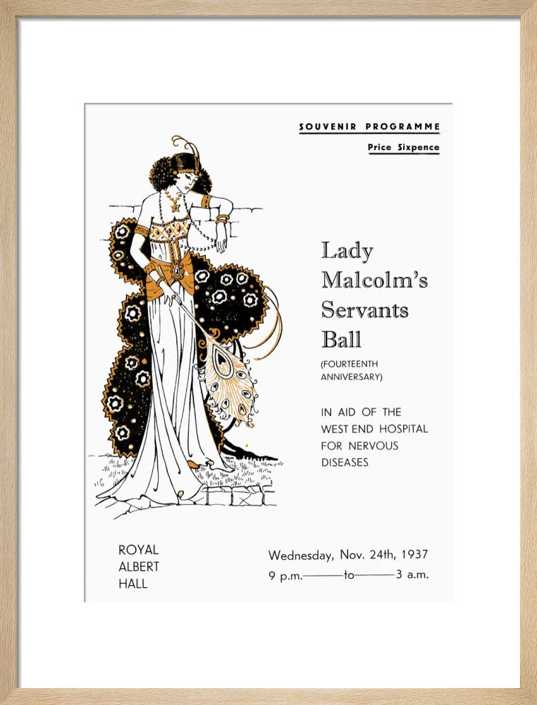 Lady Malcolm's Servants' Ball (Fourteenth Anniversary) Art Print - Image 12