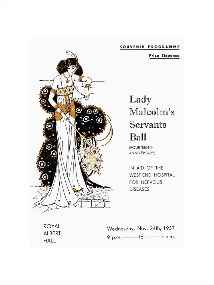 Lady Malcolm's Servants' Ball (Fourteenth Anniversary) Art Print - Image 13