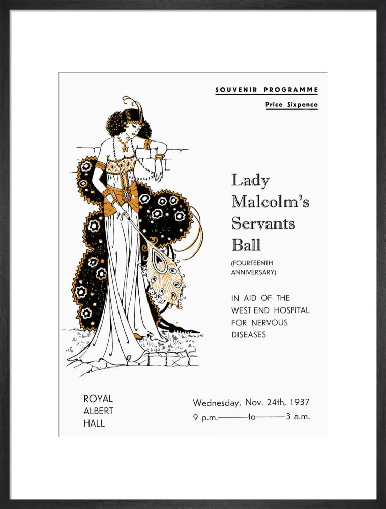 Lady Malcolm's Servants' Ball (Fourteenth Anniversary) Art Print - Image 14