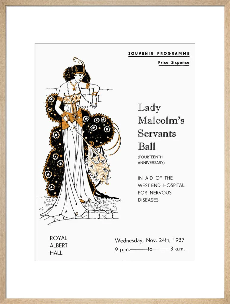 Lady Malcolm's Servants' Ball (Fourteenth Anniversary) Art Print - Image 17