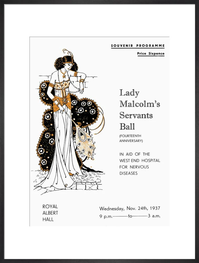 Lady Malcolm's Servants' Ball (Fourteenth Anniversary) Art Print - Image 19
