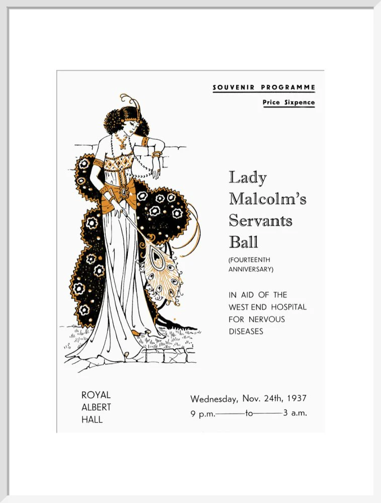 Lady Malcolm's Servants' Ball (Fourteenth Anniversary) Art Print - Image 20