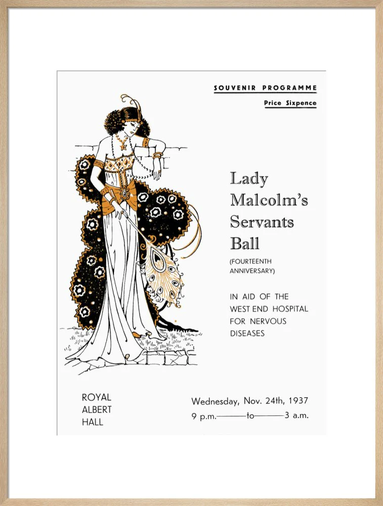 Lady Malcolm's Servants' Ball (Fourteenth Anniversary) Art Print - Image 22