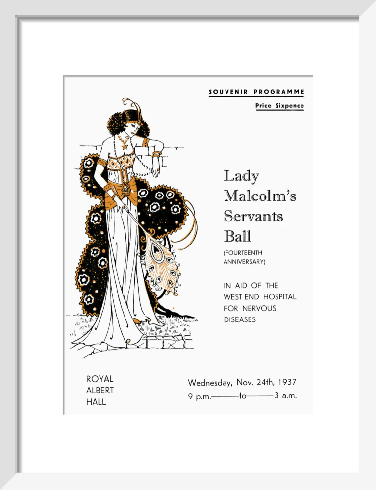 Lady Malcolm's Servants' Ball (Fourteenth Anniversary) Art Print - Image 24