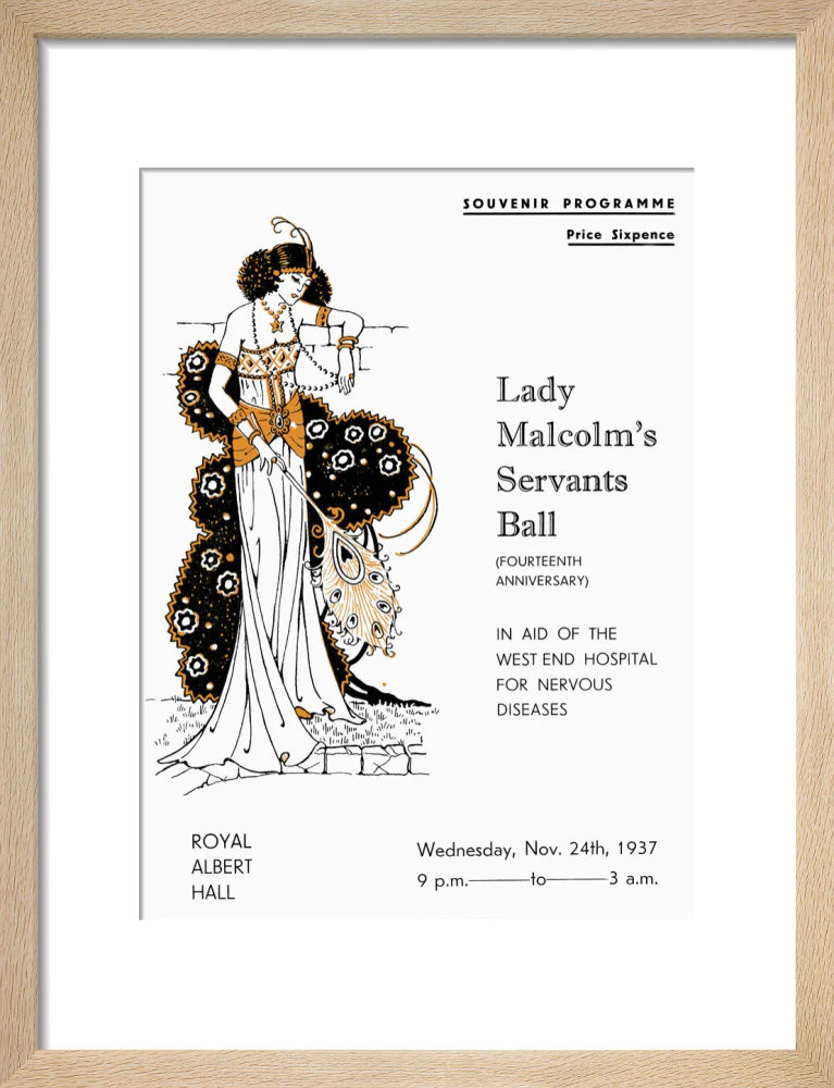 Lady Malcolm's Servants' Ball (Fourteenth Anniversary) Art Print - Image 26