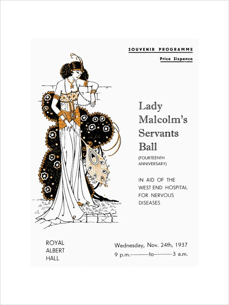 Lady Malcolm's Servants' Ball (Fourteenth Anniversary) Art Print - Image 27