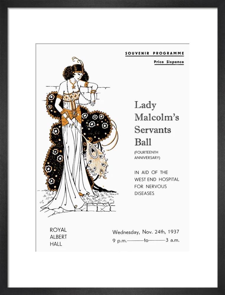Lady Malcolm's Servants' Ball (Fourteenth Anniversary) Art Print - Image 28