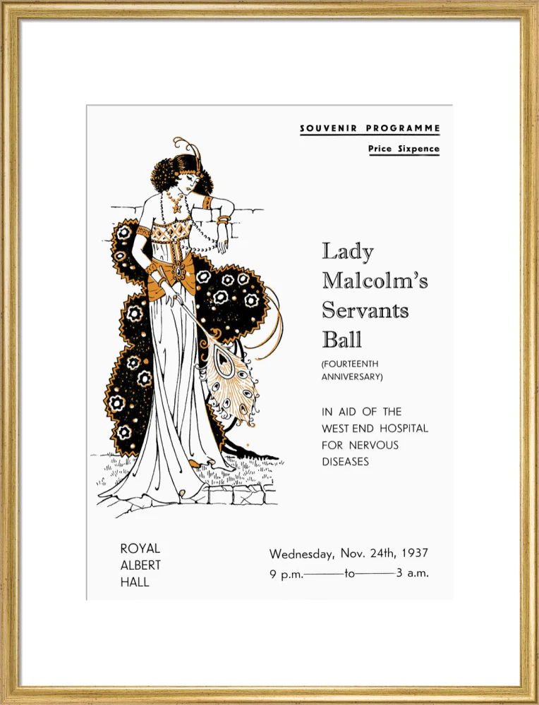 Lady Malcolm's Servants' Ball (Fourteenth Anniversary) Art Print - Image 35