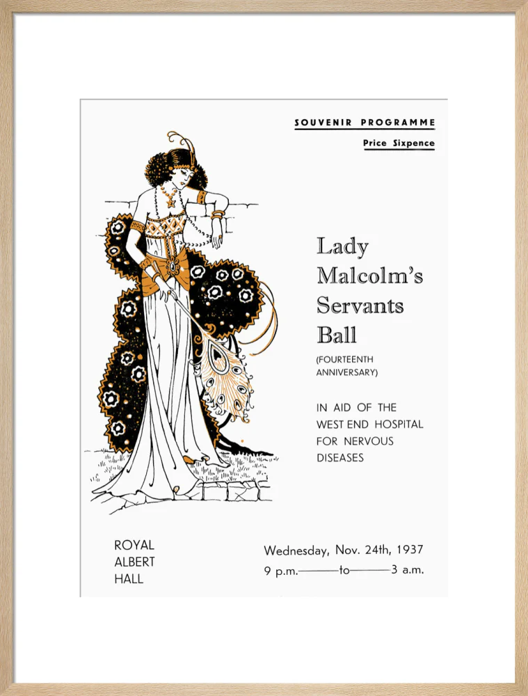 Lady Malcolm's Servants' Ball (Fourteenth Anniversary) Art Print - Image 36