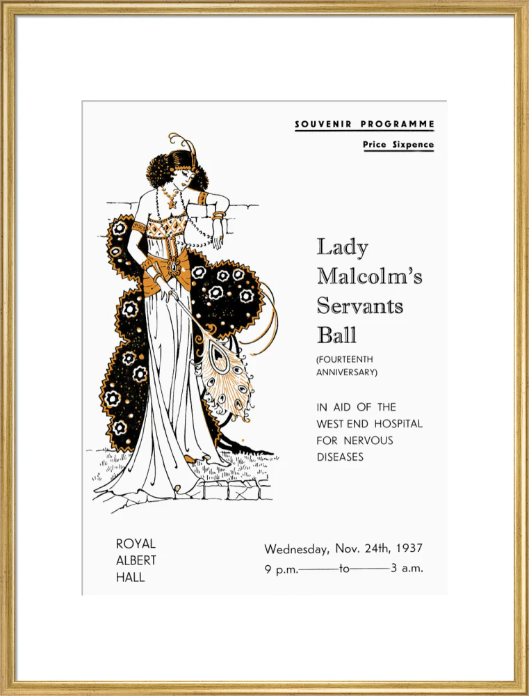Lady Malcolm's Servants' Ball (Fourteenth Anniversary) Art Print - Image 40