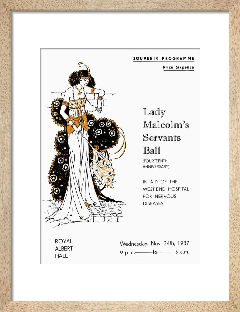 Lady Malcolm's Servants' Ball (Fourteenth Anniversary) Art Print - Image 7