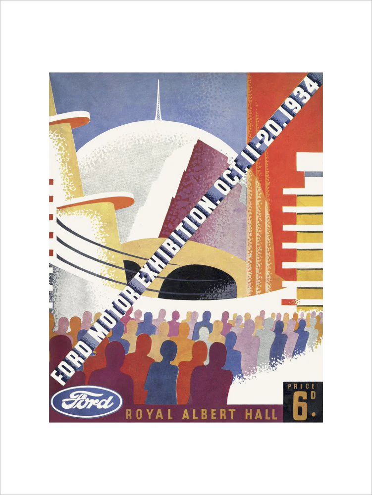 Ford Motor Exhibition Art Print - Image 18