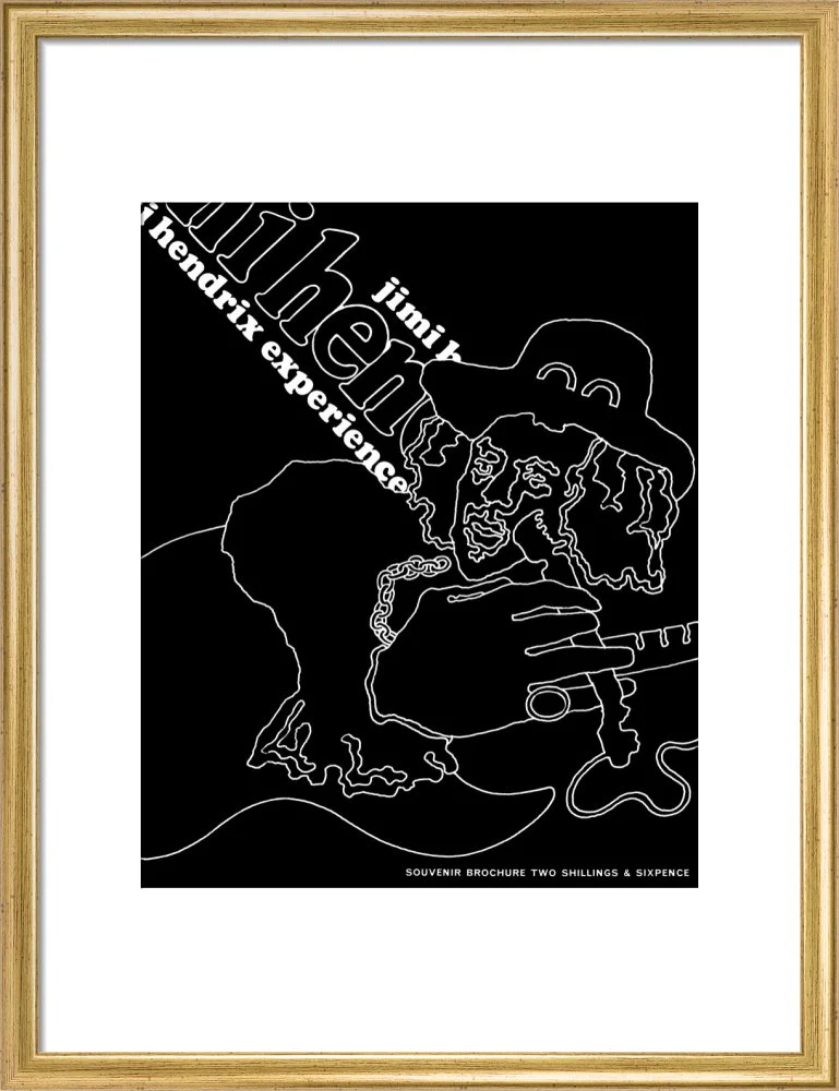 The Jimi Hendrix Experience Art Print - Image 11