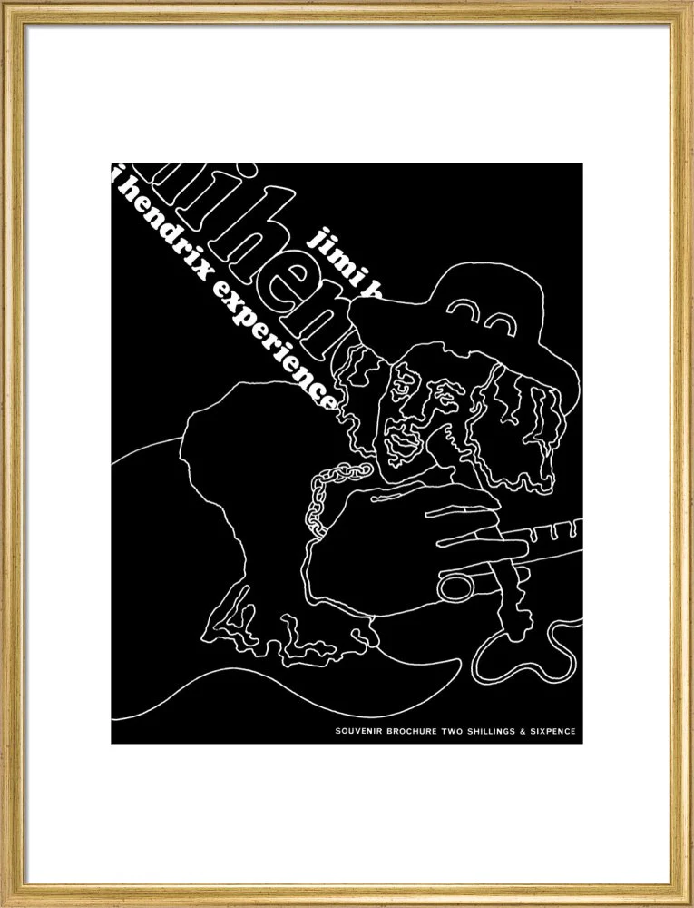 The Jimi Hendrix Experience Art Print - Image 16