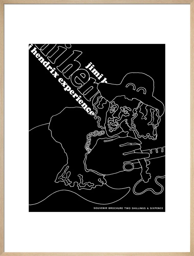 The Jimi Hendrix Experience Art Print - Image 22