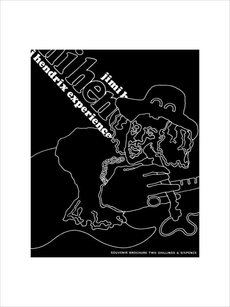 The Jimi Hendrix Experience Art Print - Image 23