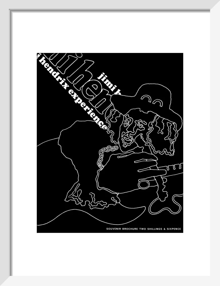 The Jimi Hendrix Experience Art Print - Image 24