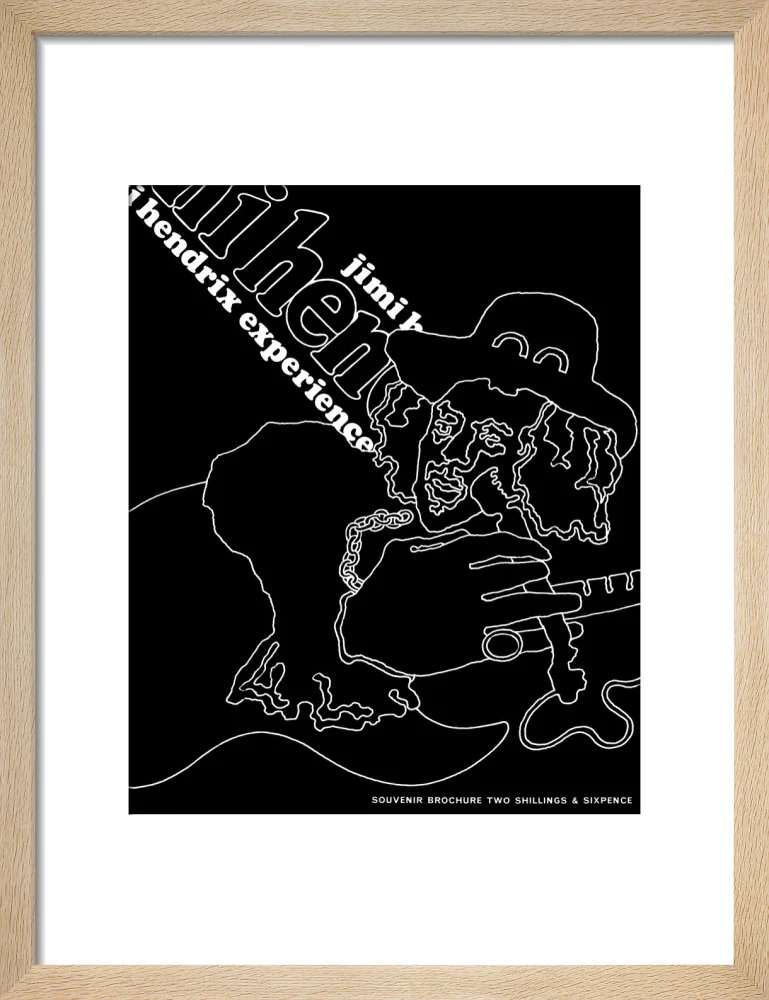 The Jimi Hendrix Experience Art Print - Image 26