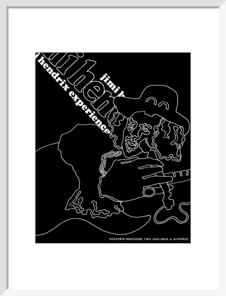 The Jimi Hendrix Experience Art Print - Image 29