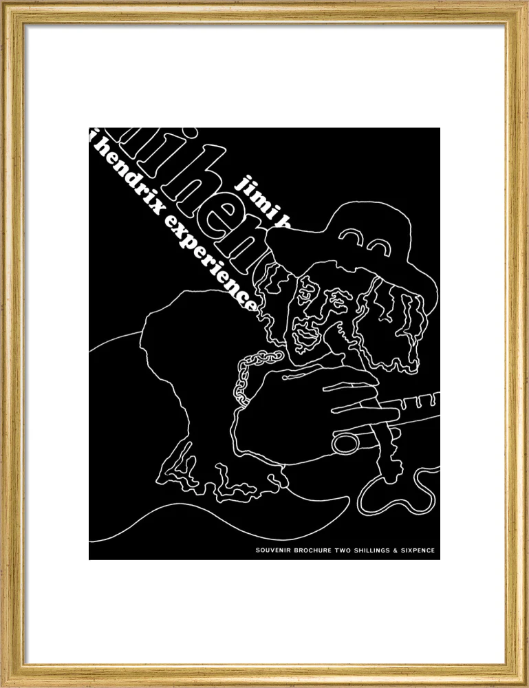 The Jimi Hendrix Experience Art Print - Image 30