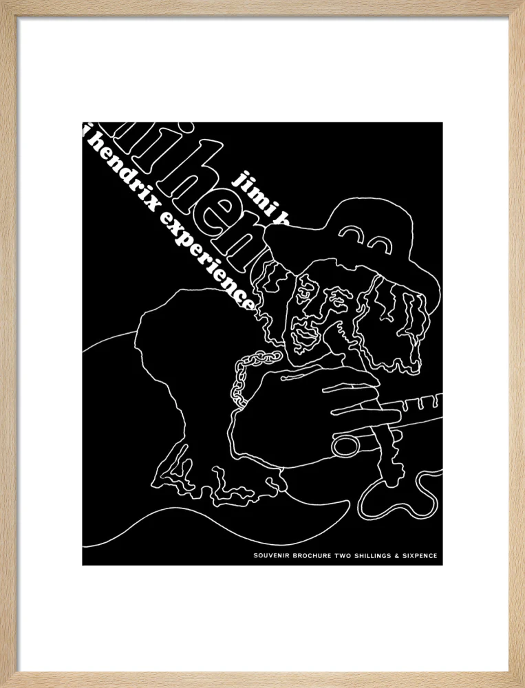 The Jimi Hendrix Experience Art Print - Image 31