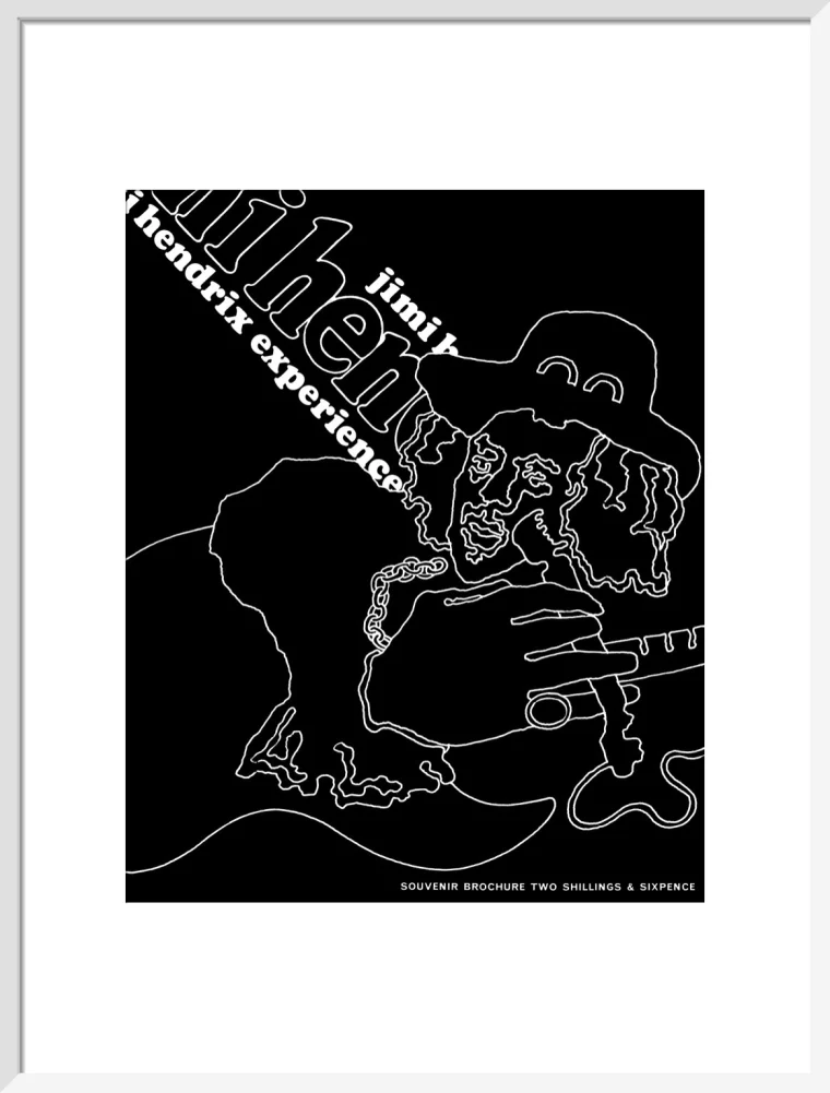 The Jimi Hendrix Experience Art Print - Image 34