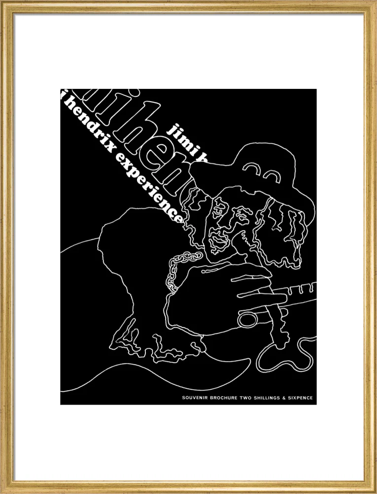 The Jimi Hendrix Experience Art Print - Image 35