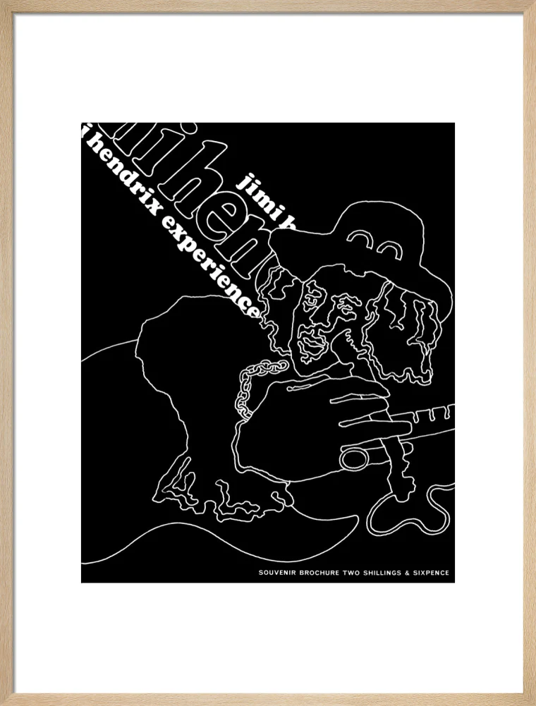 The Jimi Hendrix Experience Art Print - Image 36