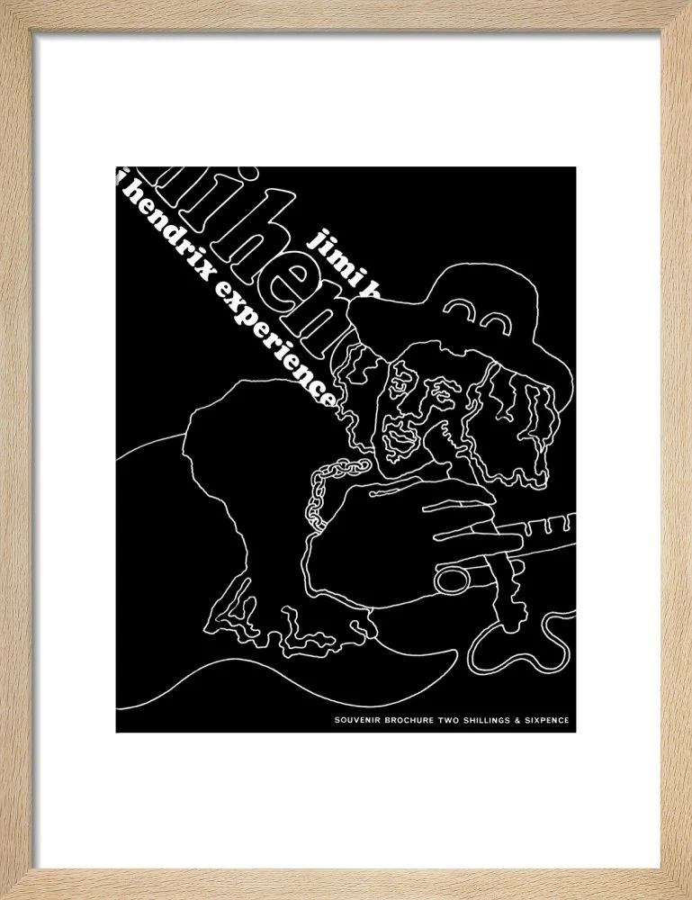 The Jimi Hendrix Experience Art Print - Image 7
