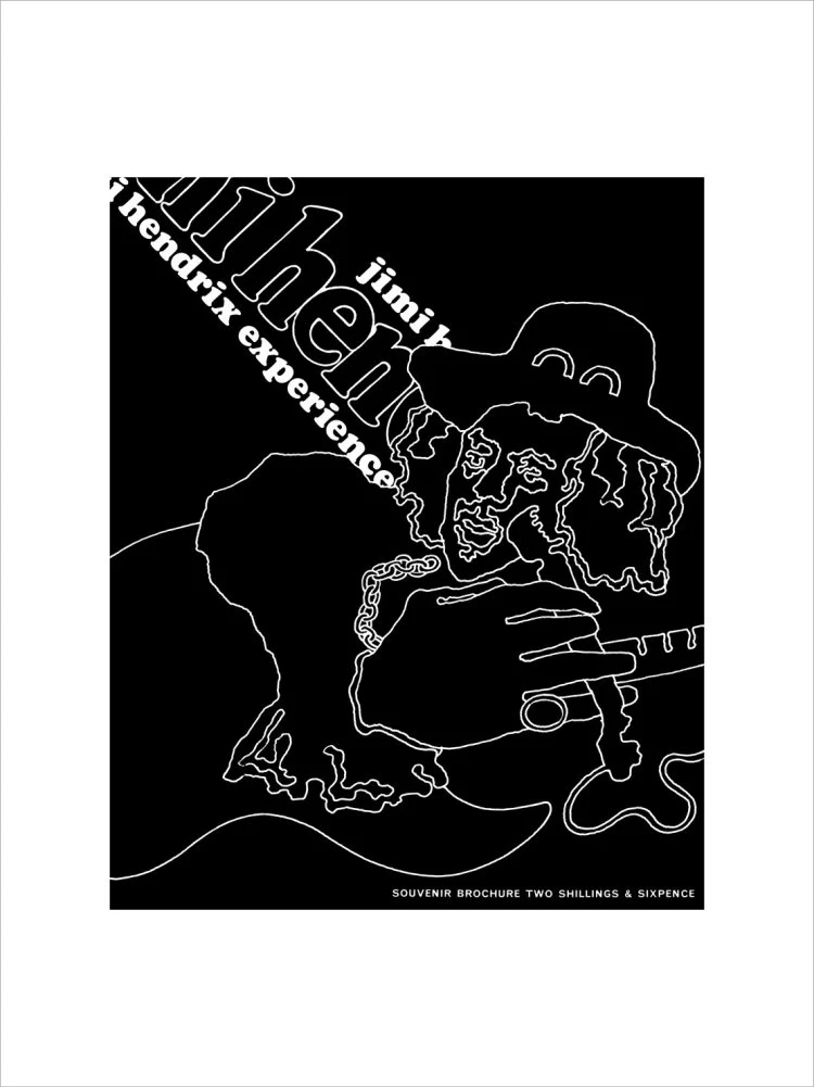 The Jimi Hendrix Experience Art Print - Image 8