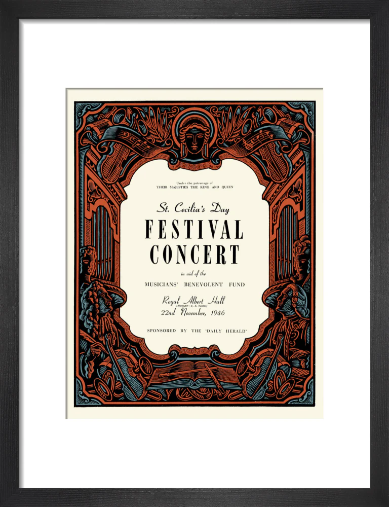 St. Cecilia's Day Festival Concert Art Print