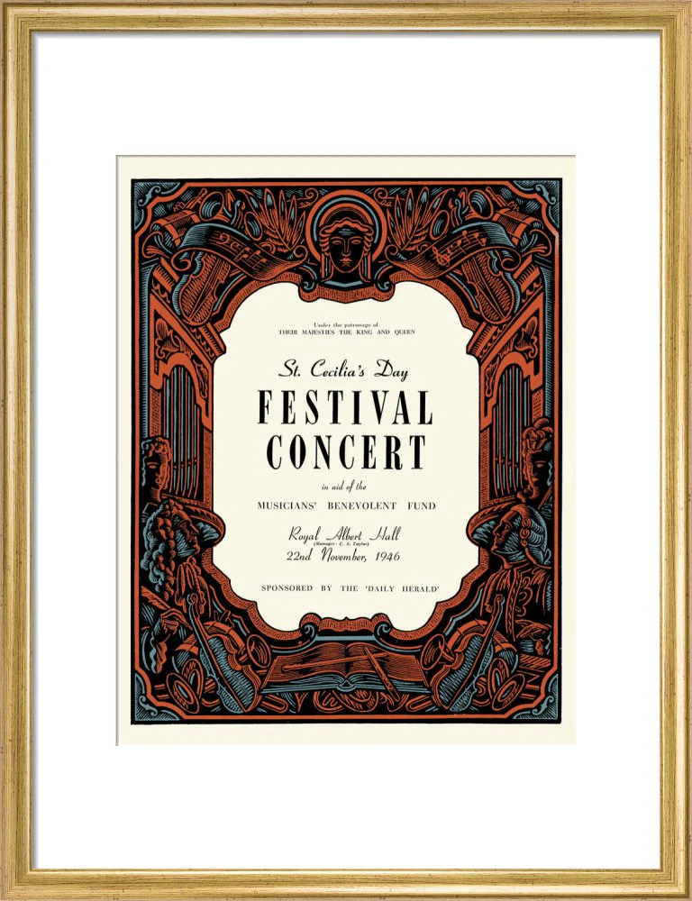 St. Cecilia's Day Festival Concert Art Print - Image 11