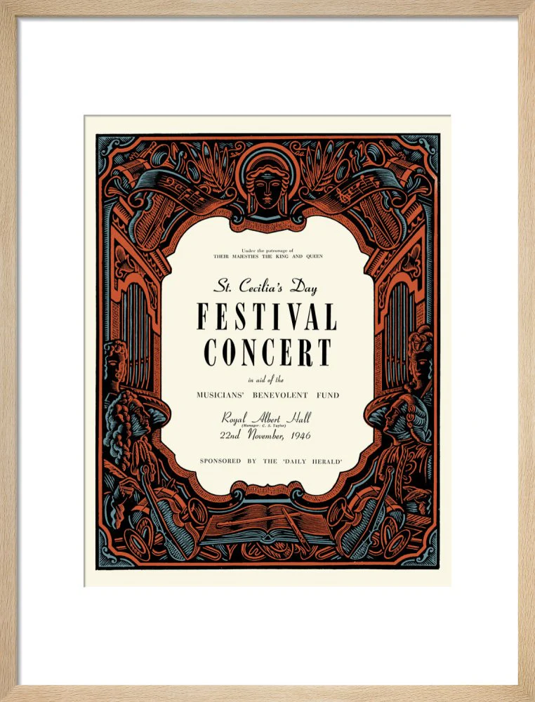 St. Cecilia's Day Festival Concert Art Print - Image 12