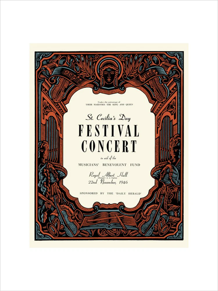 St. Cecilia's Day Festival Concert Art Print - Image 13