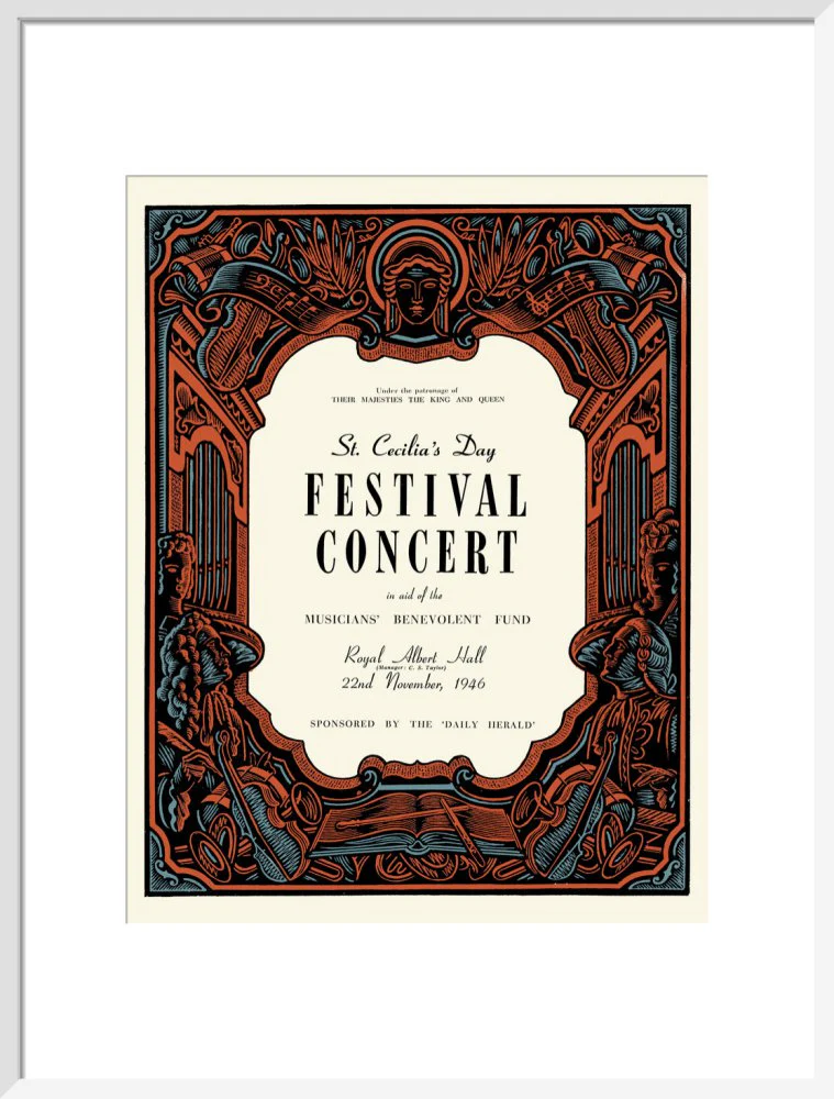 St. Cecilia's Day Festival Concert Art Print - Image 15