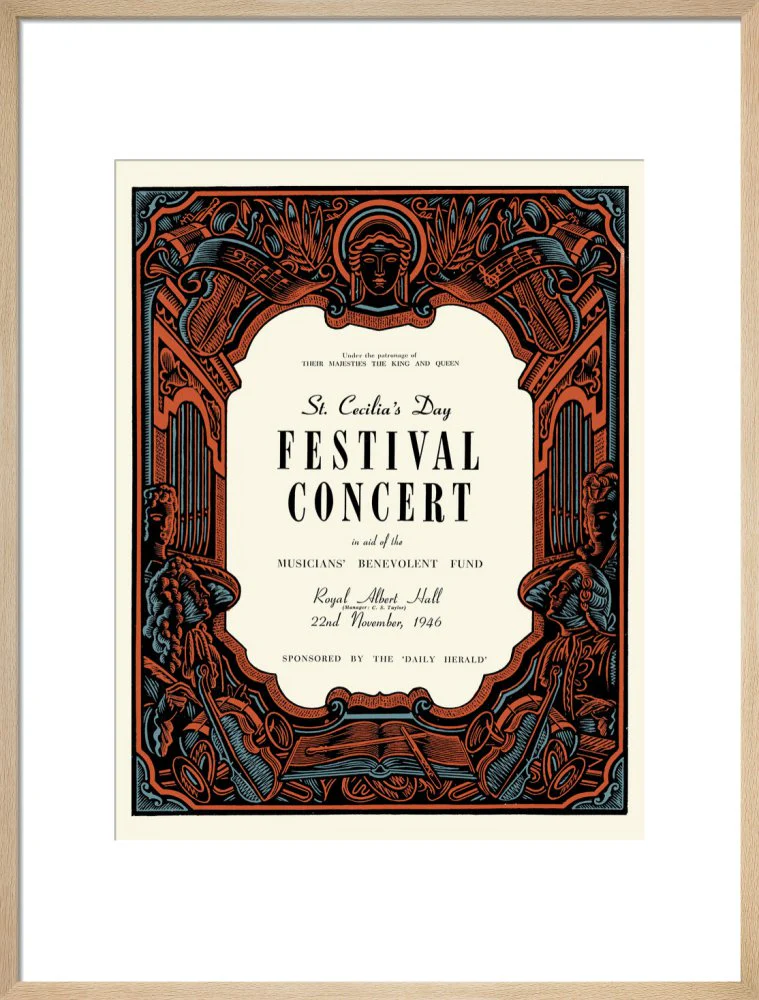 St. Cecilia's Day Festival Concert Art Print - Image 17