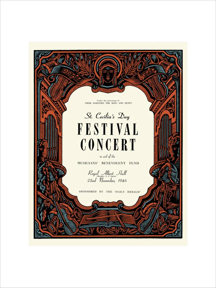 St. Cecilia's Day Festival Concert Art Print - Image 18