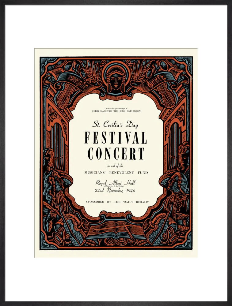 St. Cecilia's Day Festival Concert Art Print - Image 19