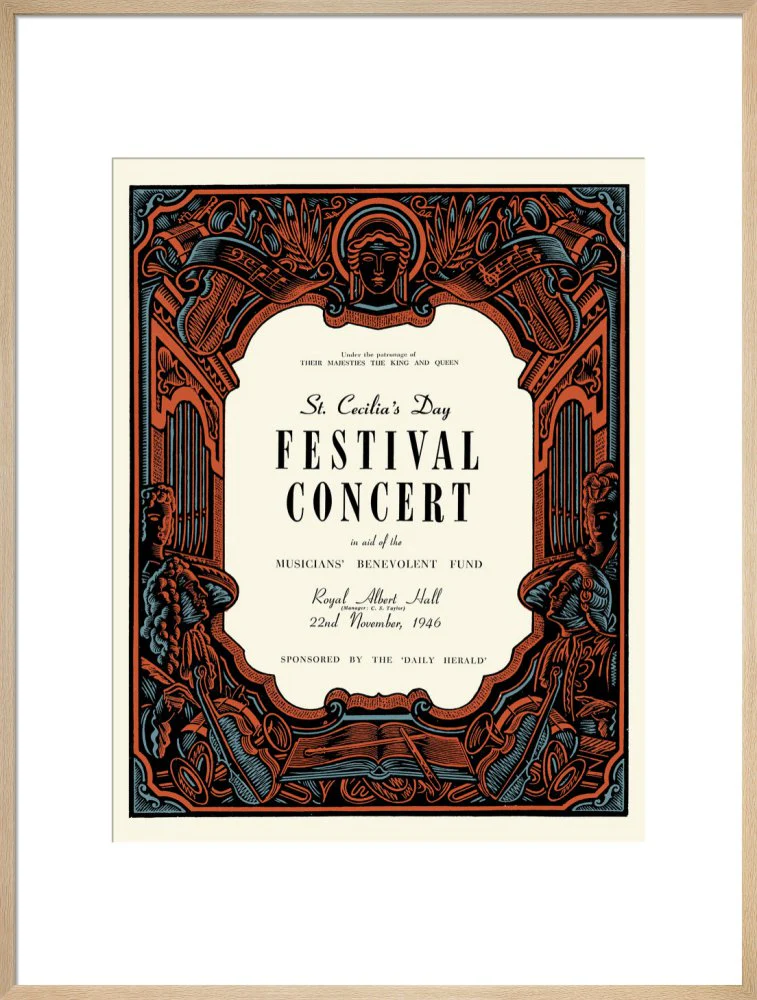 St. Cecilia's Day Festival Concert Art Print - Image 22