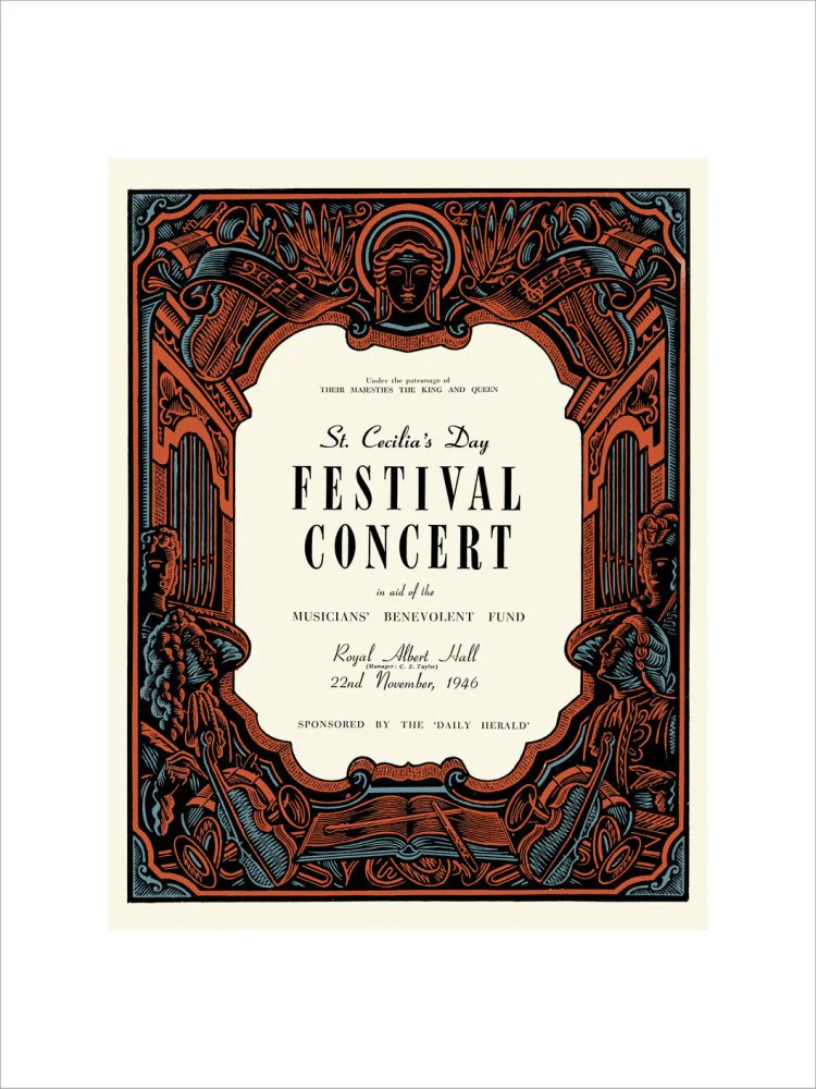 St. Cecilia's Day Festival Concert Art Print - Image 23