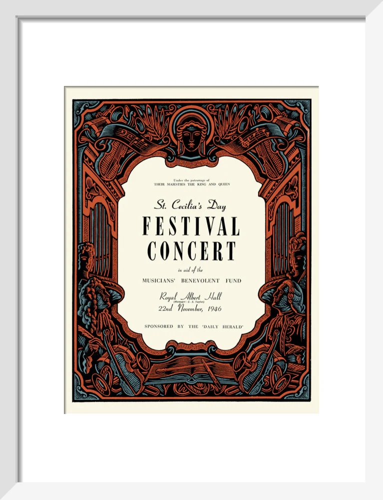 St. Cecilia's Day Festival Concert Art Print - Image 24