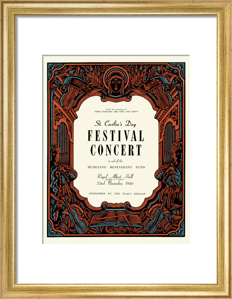 St. Cecilia's Day Festival Concert Art Print - Image 25