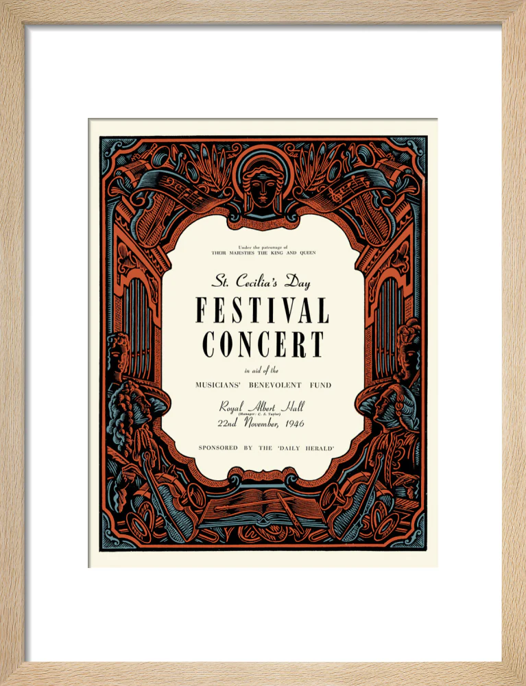 St. Cecilia's Day Festival Concert Art Print - Image 26