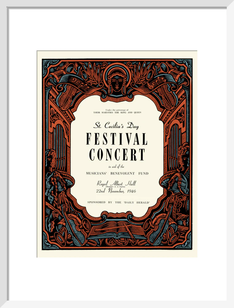 St. Cecilia's Day Festival Concert Art Print - Image 29