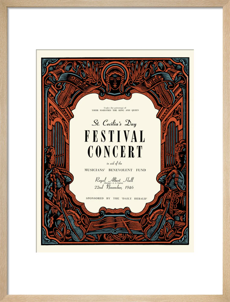 St. Cecilia's Day Festival Concert Art Print - Image 31