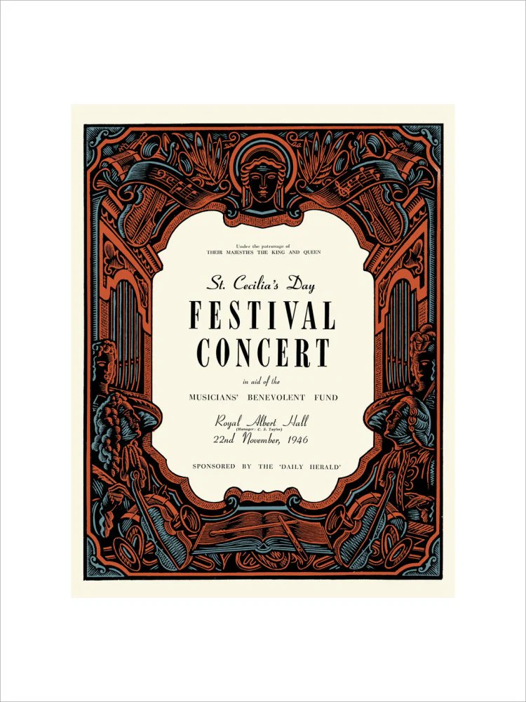 St. Cecilia's Day Festival Concert Art Print - Image 32