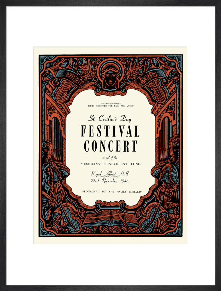 St. Cecilia's Day Festival Concert Art Print - Image 33