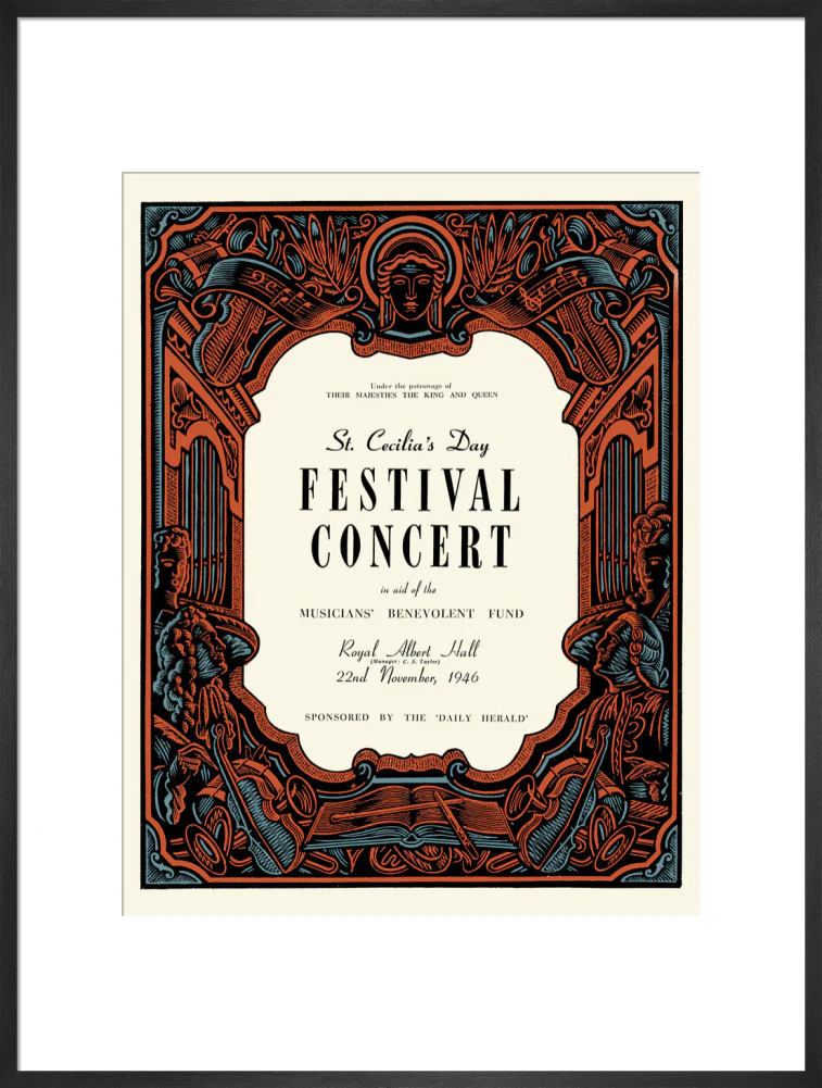 St. Cecilia's Day Festival Concert Art Print - Image 38