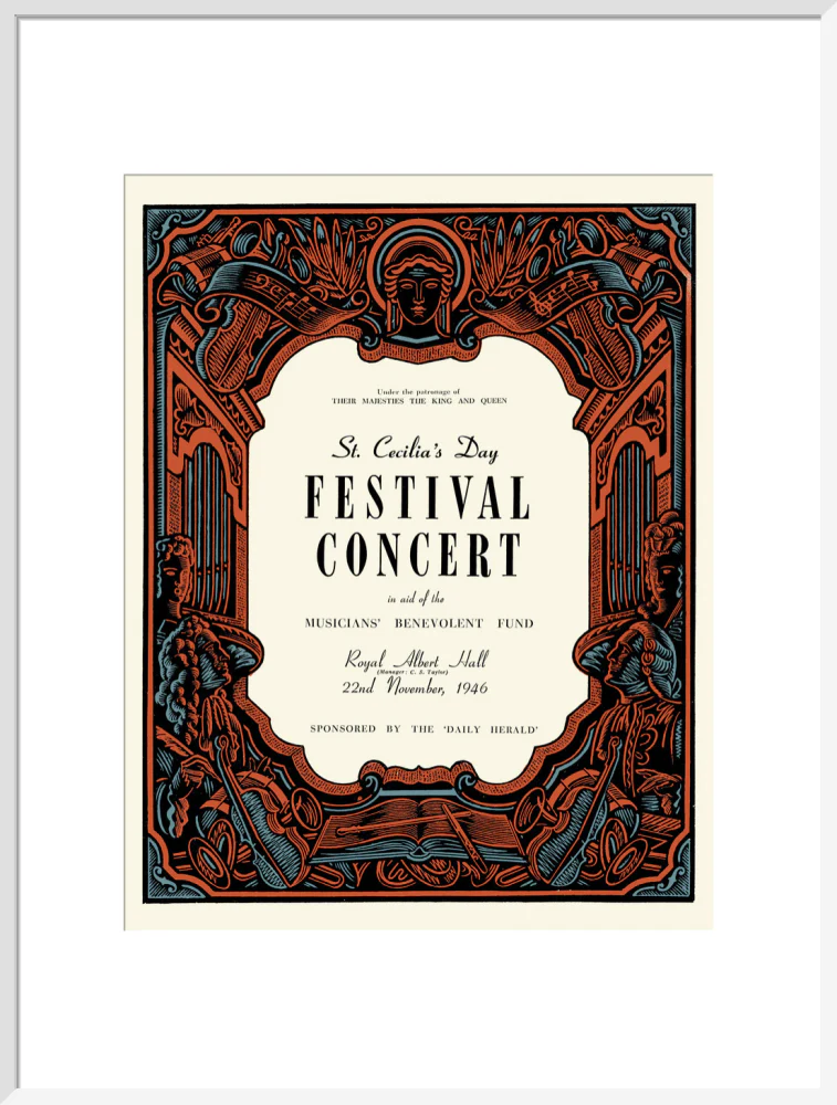 St. Cecilia's Day Festival Concert Art Print - Image 39